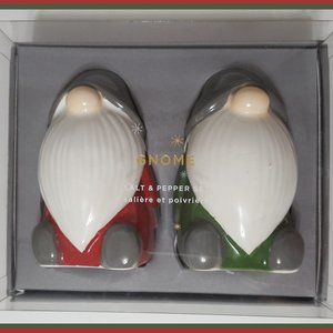 NEW Pottery Barn Gnome Salt and Pepper Shaker Set